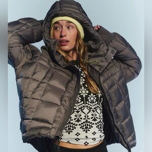 NEW Free People Like a Dream Reversible Puffer Jacket